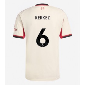 Liverpool Milos Kerkez #6 Borta Kläder 2025-26 Kortärmad